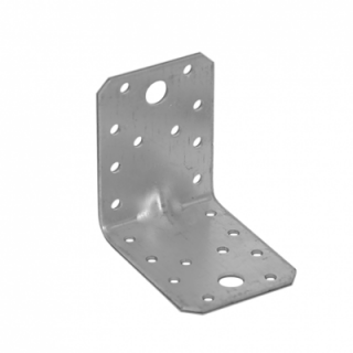 Úhelník montážní s prolisem 90x105x105mm Zn